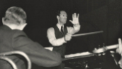 George conducting.