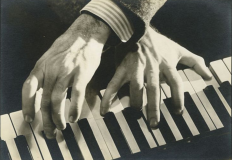 George Gershwin's hands.